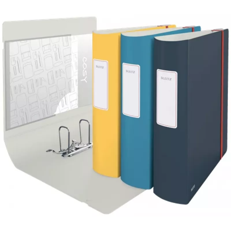 Leitz 180° Active Cosy segregator dźwigniowy 80mm, A4, polipianka, czarny, 500 arkuszy, 80 g/m², 8.2 cm