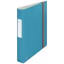 Leitz 180° Active Cosy segregator dźwigniowy 60 mm, A4, Polyfoam, niebieski, 350 arkuszy, 80 g/m², 6,5 cm