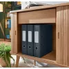Leitz 180° Cosy segregator dźwigniowy Soft Touch 80 mm, A4, kartonowe okładki, czarny, faktura strukturalna, 600 arkuszy, 80 g/m²
