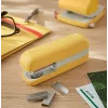 Leitz Cosy Stapler 30 arkuszy, 30 arkuszy, Żółty, Standardowe zszywanie, 24/6, Metal, Tworzywo sztuczne, 80 g/m²