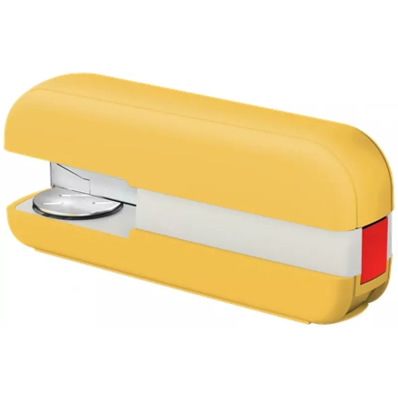 Leitz Cosy Stapler 30 arkuszy, 30 arkuszy, Żółty, Standardowe zszywanie, 24/6, Metal, Tworzywo sztuczne, 80 g/m²