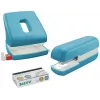 Leitz Cosy Dziurkacz 2-otworowy na 30 arkuszy, 30 arkuszy, Niebieski, Plastik, 8 cm, 5,5 mm, A4