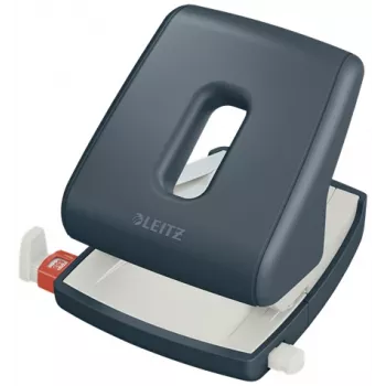 Leitz Cosy Dziurkacz 2-otworowy 30 arkuszy, 30 arkuszy, Czarny, Plastik, 8 cm, 5.5 mm, A4, A5, A6, Folio, US-Quart, 8 x 8 x 8 cm