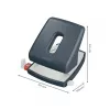 Leitz Cosy Dziurkacz 2-otworowy 30 arkuszy, 30 arkuszy, Czarny, Plastik, 8 cm, 5.5 mm, A4, A5, A6, Folio, US-Quart, 8 x 8 x 8 cm