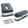 Leitz Cosy Dziurkacz 2-otworowy 30 arkuszy, 30 arkuszy, Czarny, Plastik, 8 cm, 5.5 mm, A4, A5, A6, Folio, US-Quart, 8 x 8 x 8 cm