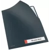 Leitz Cosy Privacy Folder, konwencjonalna teczka na dokumenty, A4, polipropylen (PP), czarny, matowy, pionowa