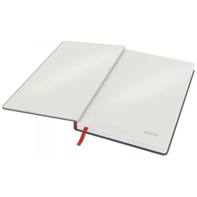 Leitz Cosy Notebook Soft Touch Squared with Hardcover, Monochromatyczny, Czarny, A5, 80 arkuszy, Matowy, 100 g/m²