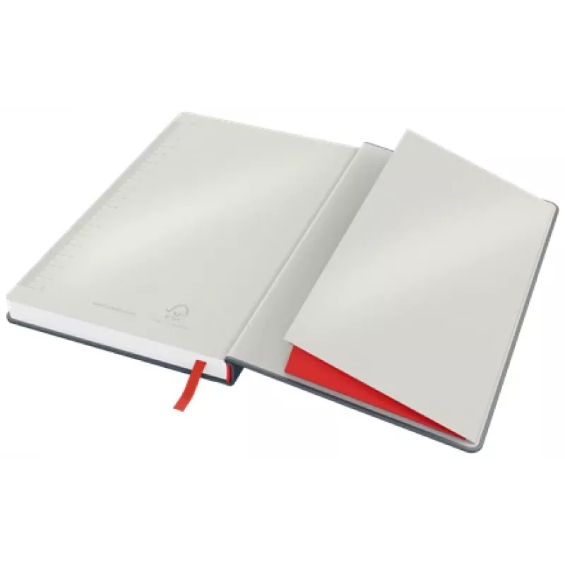 Leitz Cosy Notebook Soft Touch Squared with Hardcover, Monochromatyczny, Czarny, A5, 80 arkuszy, Matowy, 100 g/m²