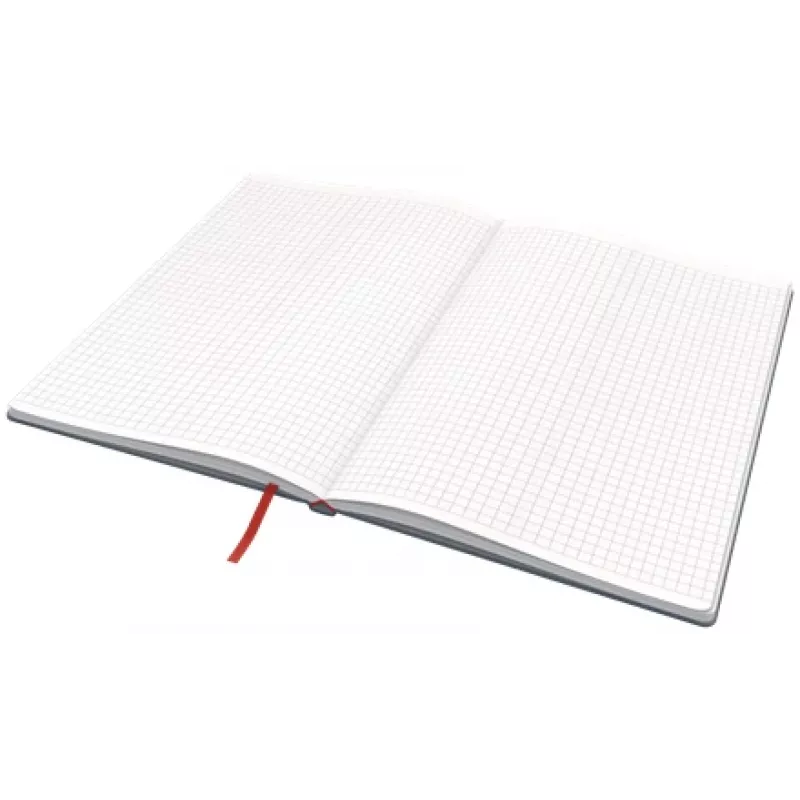 Leitz Cosy Notebook Soft Touch w kratkę z twardą oprawą, monochromatyczny, czarny, B5, 80 arkuszy, matowy, 100 g/m²