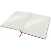 Leitz Cosy Notebook Soft Touch w kratkę z twardą oprawą, monochromatyczny, czarny, B5, 80 arkuszy, matowy, 100 g/m²