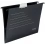 Leitz Alpha® Recycle Card Suspension Pocket, A4, Czarny, Karton, 80 g/m², 150 arkuszy, 348 mm