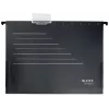 Leitz Alpha® Recycle Card Suspension Pocket, A4, Czarny, Karton, 80 g/m², 150 arkuszy, 348 mm