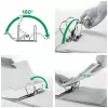 Skoroszyt dźwigniowy Leitz 180° Recycle, A4, karton, czarny, 350 arkuszy, 80 g/m², 320 mm