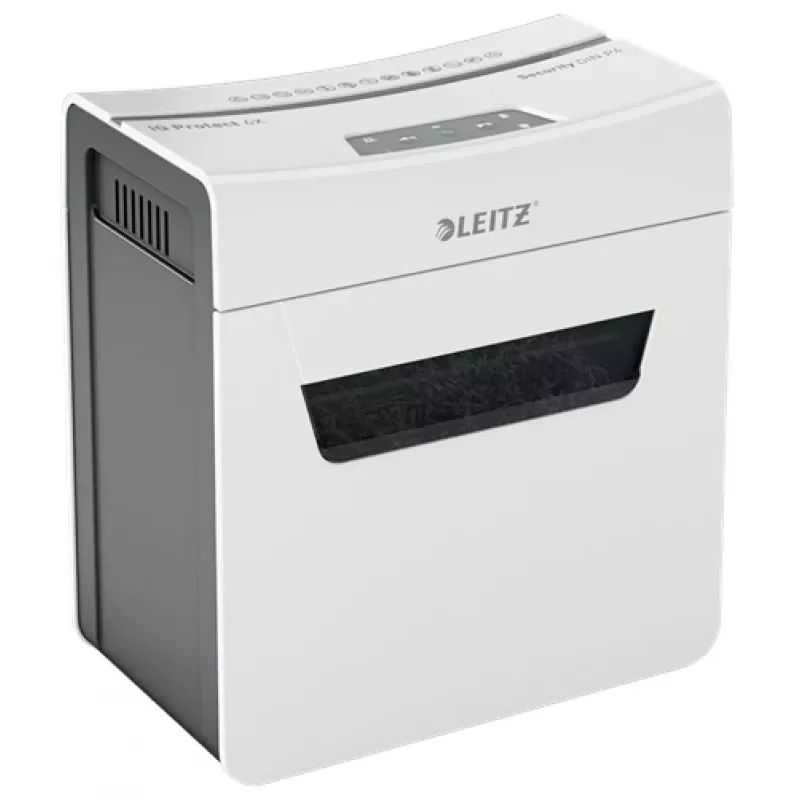 Leitz IQ Protect Premium niszczarka do papieru 6X P4, 4 x 40 mm, 10 L, 100 arkuszy, 55 dB, dotykowa, 6 arkuszy