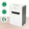 Leitz IQ Protect Premium Niszczarka do papieru 10X P4, 4 x 40 mm, 18 L, 150 arkuszy, 55 dB, dotykowe sterowanie, 10 arkuszy