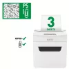 Niszczarka Leitz IQ Protect Premium 3M P5, mikrocięcie, 2 x 15 mm, 10 l, 125 arkuszy, 55 dB, sterowanie dotykowe