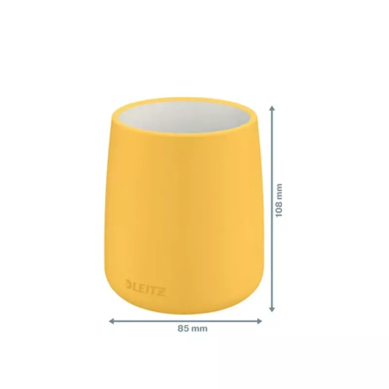 Leitz Cosy Pojemnik na przybory, żółty, ceramika, chłopiec/dziewczynka, 8,7 cm, 105 mm, 240 g