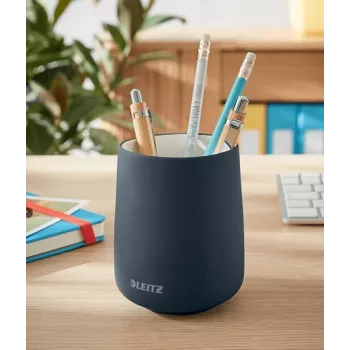 Leitz Cosy pojemnik na długopisy, szary, ceramika, chłopiec/dziewczynka, 8,7 cm, 105 mm, 240 g
