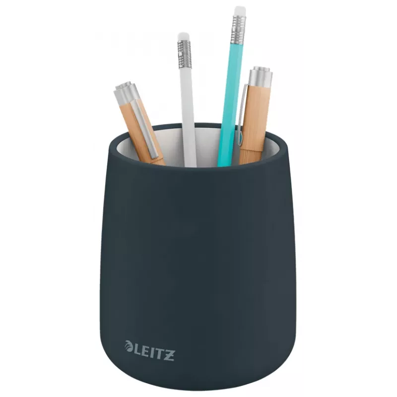 Leitz Cosy pojemnik na długopisy, szary, ceramika, chłopiec/dziewczynka, 8,7 cm, 105 mm, 240 g