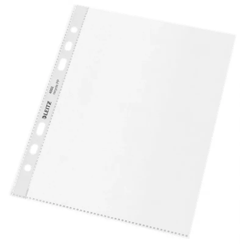 Leitz Recycle A5 Pocket, 150 x 210 mm (A5), Transparent, Polypropylene (PP), Matt, Portrait, 0.1 mm