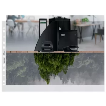 Leitz Recycle A3 Pocket, 300 x 420 (A3), Transparentny, Polipropylen (PP), Matowe, Pozioma, 2 mm