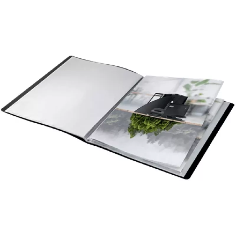 Leitz Recycle książka prezentacyjna, czarny, polipropylen (PP), 20 kieszeni, A4, 231 mm, 310 mm