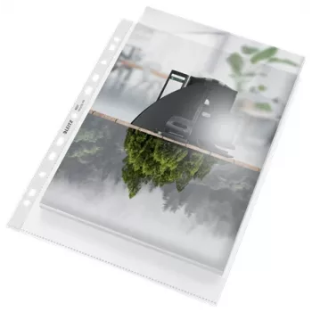 Leitz Recycle A4 Maxi Pocket, 210 x 297 mm (A4), Transparent, Polypropylene (PP), Matt, Portrait, 0.1 mm