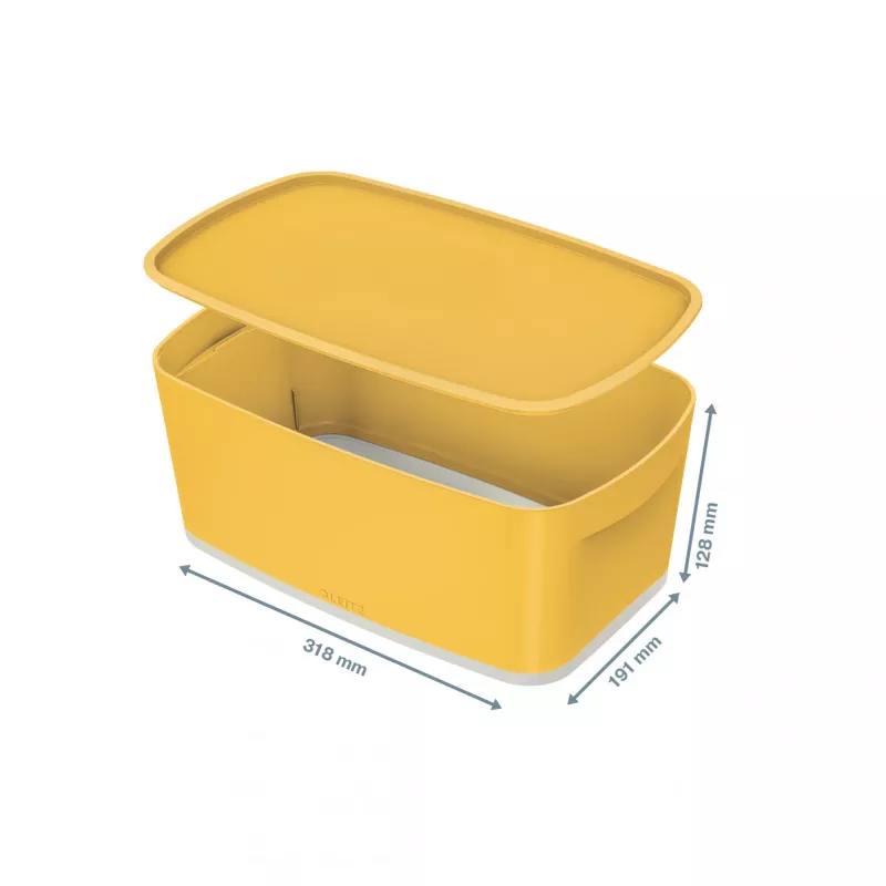 Leitz MyBox Cosy Small z pokrywką, Pojemnik do przechowywania