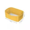 Leitz MyBox Cosy Tacka do przechowywania, Tacka do przechowywania, Żółty, Prostokątny, Plastik, Monochromatyczny, 246 mm