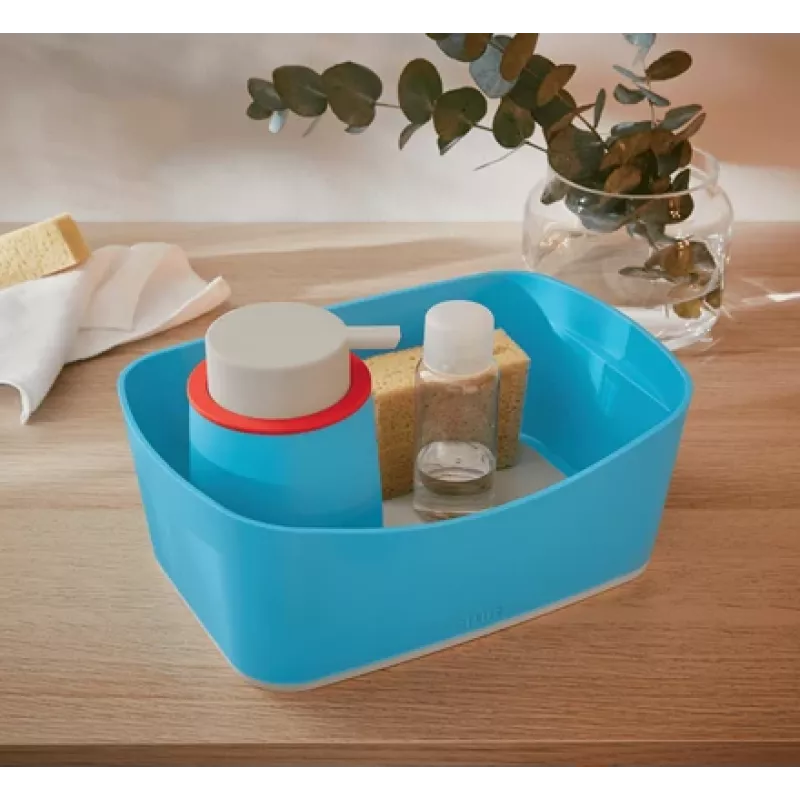 Leitz MyBox Cosy Tacka do przechowywania, Pojemnik do przechowywania, Niebieski, Prostokątny, Plastikowy, Monochromatyczny, Do użytku wewnętrznego