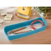 Leitz MyBox Cosy Organiser Tray Long, Przechowywanie, Pudełko do przechowywania, Niebieski, Prostokątny, Plastik, Monochromatyczny, 307 mm