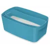 Leitz MyBox Cosy Organiser Tray Long, Przechowywanie, Pudełko do przechowywania, Niebieski, Prostokątny, Plastik, Monochromatyczny, 307 mm