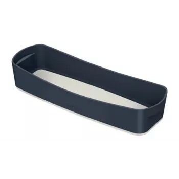Leitz MyBox Cosy Organiser Tray Long, Pojemnik do przechowywania, Pudełko do przechowywania, Szary, Prostokątny, Plastik, Monochromatyczny, Do wnętrz