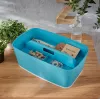 Leitz MyBox Cosy Organizer Tray with handle Small, Storage, niebieski, Tworzywo sztuczne, 307 mm, 181 mm, 56 mm, 300 g