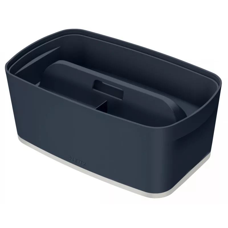 Leitz MyBox Cosy Organiser Tray z uchwytem, mały, do przechowywania, szary, tworzywo sztuczne, 307 mm, 181 mm, 56 mm, 300 g
