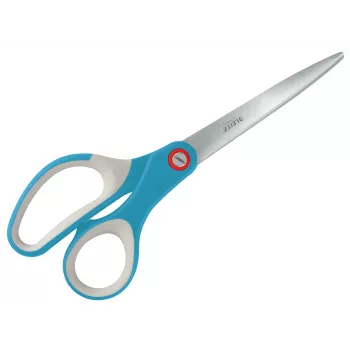 Leitz Cosy Titanium Office Scissors 205 mm, Adult, prosty cut, Single, niebieski, Stainless steel, Office scissors