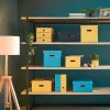 Leitz Click & Store Cosy Cube Duży Pojemnik Do Przechowywania, Pojemnik do przechowywania, Żółty, Prostokątny, Karton, Monochromatyczny, Do użytku wewnętrznego