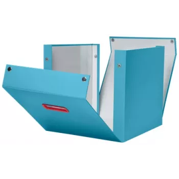 Leitz Click & Store Cosy Cube Duży pojemnik do przechowywania, Pojemnik do przechowywania, Niebieski, Prostokątny, Karton, Monochromatyczny, Do użytku wewnętrznego