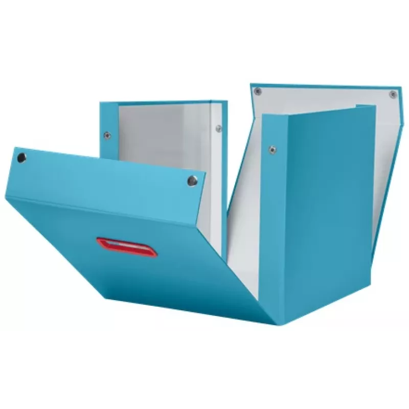 Leitz Click & Store Cosy Cube Duży pojemnik do przechowywania, Pojemnik do przechowywania, Niebieski, Prostokątny, Karton, Monochromatyczny, Do użytku wewnętrznego