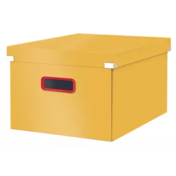 Leitz Click & Store Cosy średni pojemnik do przechowywania, Pojemnik do przechowywania, Żółty, Prostokątny, Karton, Monochromatyczny, Do użytku wewnętrznego