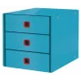 Leitz Click & Store Cosy szafka z szufladami (3 szuflady), niebieska, karton, 286 mm, 358 mm, 282 mm