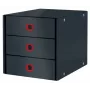 Leitz Click & Store Cosy szafka na szuflady (3 szuflady), szary, karton, 286 mm, 358 mm, 282 mm
