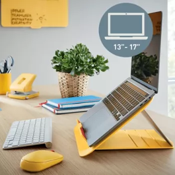 Leitz Ergo Cosy Regulowana podstawka pod laptop, 80% plastiku z recyklingu