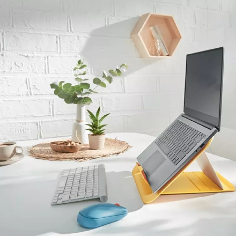 Leitz Ergo Cosy Regulowana podstawka pod laptop, 80% plastiku z recyklingu