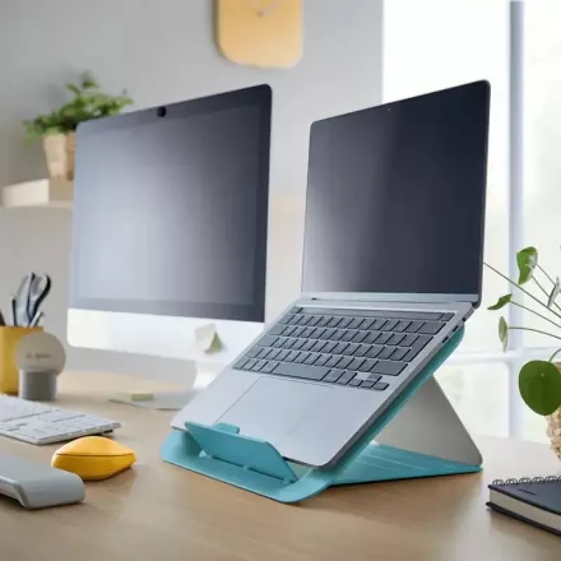 Leitz Ergo Cosy Regulowana podstawka pod laptop, 80% plastiku z recyklingu