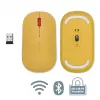 Mysz Leitz Cosy Wireless, symetryczna, RF Wireless + Bluetooth, 4000 DPI, pomarańczowa