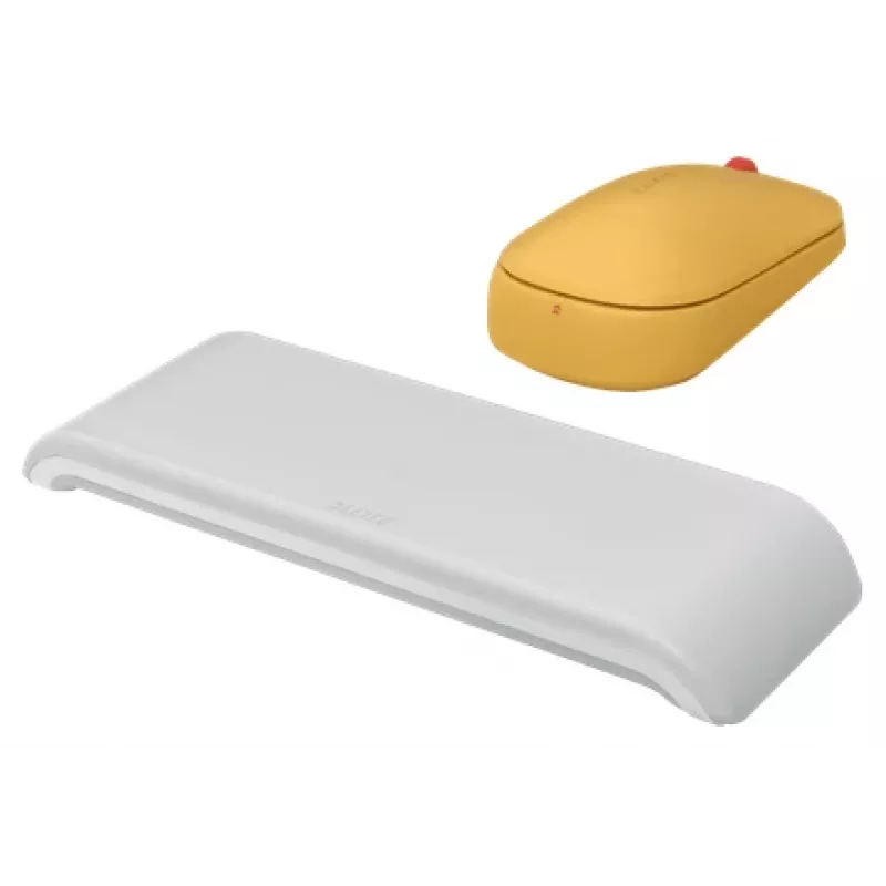 Mysz Leitz Cosy Wireless, symetryczna, RF Wireless + Bluetooth, 4000 DPI, pomarańczowa