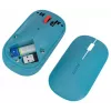 Leitz Cosy Mysz Bezprzewodowa, symetryczna, RF Bezprzewodowa + Bluetooth, 4000 DPI, Niebieska