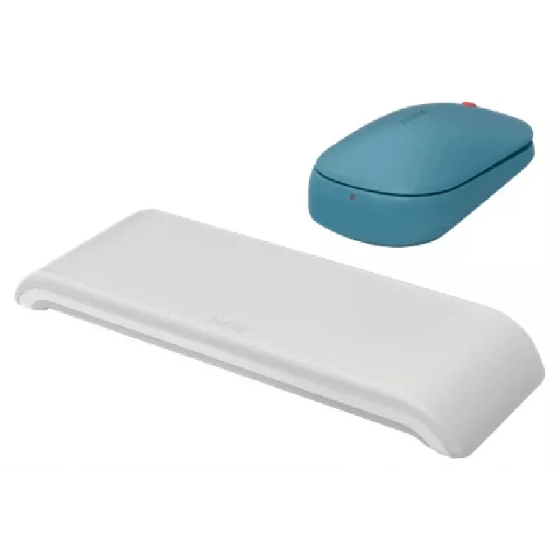 Leitz Cosy Mysz Bezprzewodowa, symetryczna, RF Bezprzewodowa + Bluetooth, 4000 DPI, Niebieska