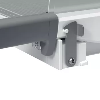 Gilotyna precyzyjna Leitz Precision Home A4, 8 arkuszy, A4, 80 g/m², szary, guma, 298 mm